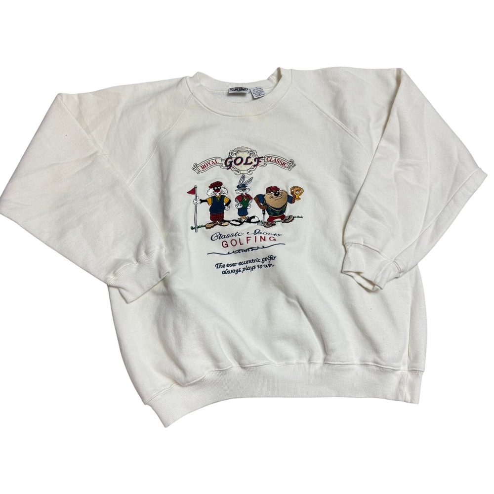 Vintage Acme Clothing Royal Golf Classic Bugs Bunny Crewneck Sweatshirt - Medium
